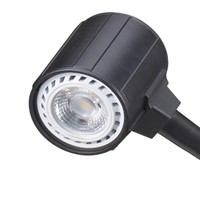 LED Maskinbelysning "ALPHA" med 455 mm flex arm AC+DC 24V