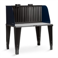 TW Svetsbord, utsug i bakpanelen