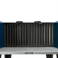 TW Svetsbord, utsug i bakpanelen