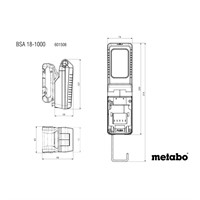BSA18-1000 | Arbetslampa | 18V SOLO