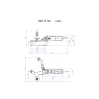 RBE15-180 Set | Rörbandslip | 230V