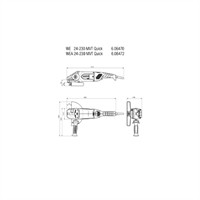 WEA 24-230 MVT Quick Vinkelslipmaskin