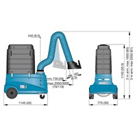 FilterCart + 2m 230V Eur Original med belysning
