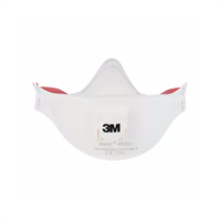 Filtrerande Halvmask 9332+ Aura Med ventil FFP3