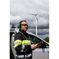 3M Peltor WS Alert XPV Headset | Bluetooth | Solcellsladdning