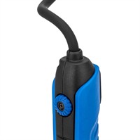 Arbetslampa "SLIM X5" flex-arm COB LED, magnet och laddbar batteri