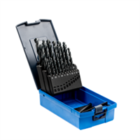 Spiralborrar SET25DIN338 HSSG N1-13STEEL