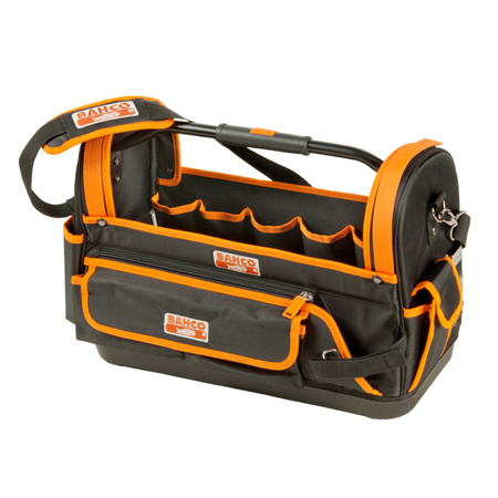 Bahco 32 l verktygsväska i tyg öppen upptill och med styv botten