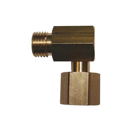 90° vinklad anslutning Utv 1/4“ RH - 1/4“ RH U-Mutter