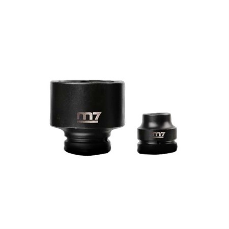 "m7_3/4"" Dr. Impact Socket 23mm Black, Laser logo"