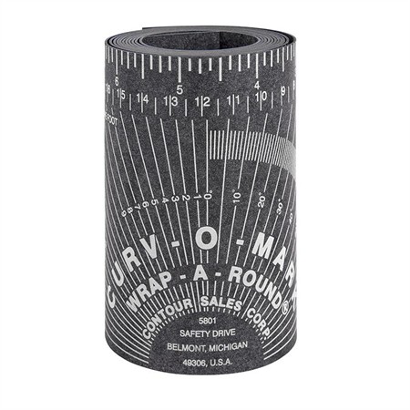 Wrap-a-round 176B Black (Large) 9,85x182,9 cm / 3,88&quot;x 6&quot;