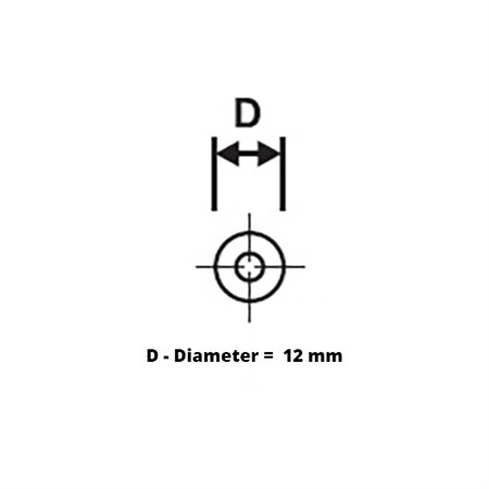 PZ 1500/52 | Backing Tejp | Brun | Rund 12mm