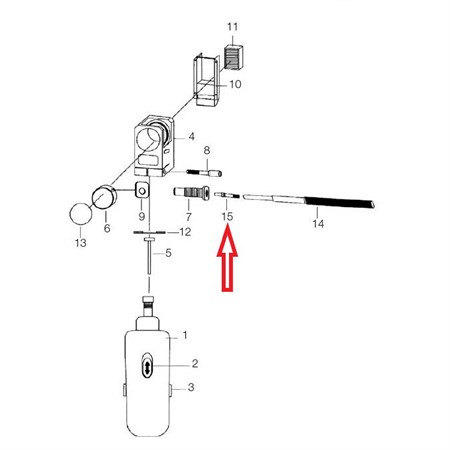 ELEKTRODMUNSTYCKE 2,4MM G-TECH