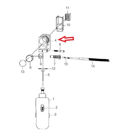 Grinding head for G-tech handy