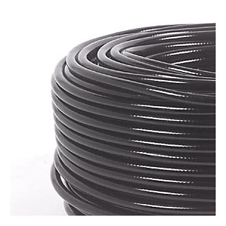 Hose PVC threaded 5X3 black