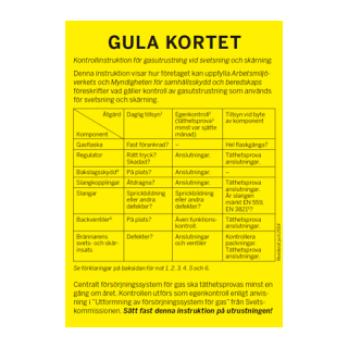 Gula kortet