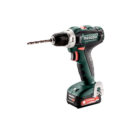 POWERMAXX BS 12 | Borrskruvdragare | Batteri 12V 2x2,0Ah | SC 30