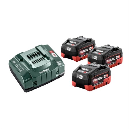 Bassats Batteri | 3x LiHD 5,5Ah | ASC 145 Laddare