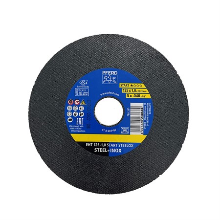Kapskiva EHT 125x1,0mm | Steelox INOX