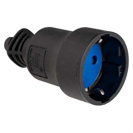 Skarvuttag IP54 Svart