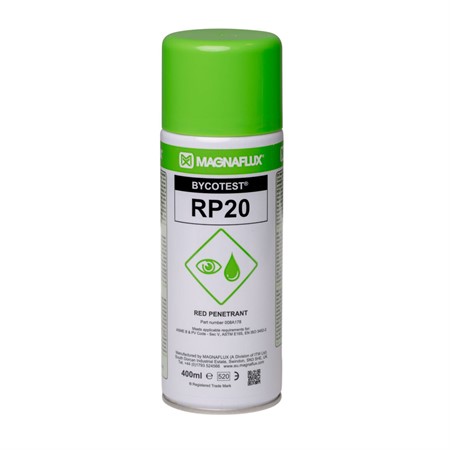 BYCOTEST RP20 PENETRANT RÖD, 400 ml