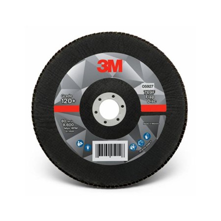 Fiberslipskiva 769F, 125 mm, 40+, Konisk