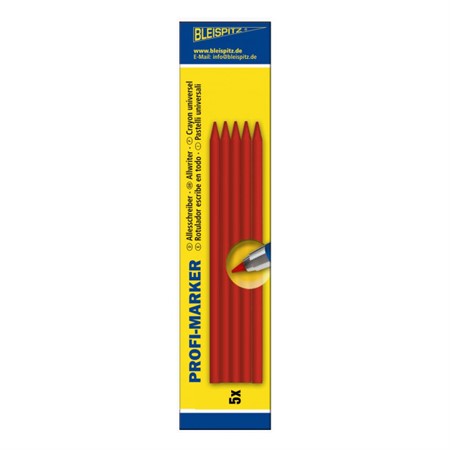 BLEISPITZ STift till Profi Marker 5ST röda