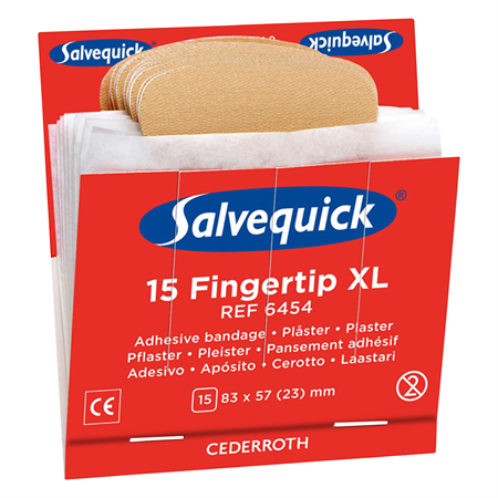 PLÅSTERREFILL FINGERTOPP 6454 (6x15st)