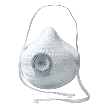 KORTTIDSMASK AIR 310501 FFP2 NR D VENTIL MOLDEX M/L