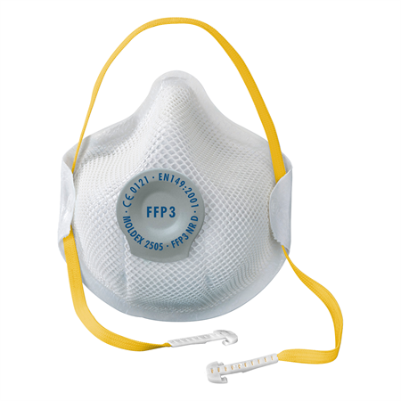 KORTTIDSMASK SMART VALVE 250501 FFP3 NR D VENTIL MOLDEX
