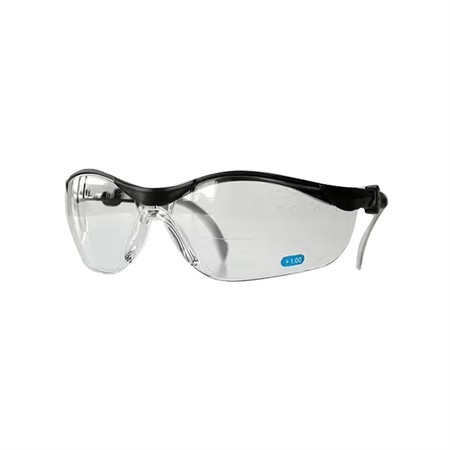 SKYDDSGLASÖGON UV-2019-R MED LÄSGLAS +1,5